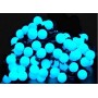 Гірлянда "Жемчужні кульки", 80 LED, 4 м, синій колір, 8 режимів, внутрішня, LDBL080B-10-C