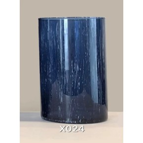 Ваза стеклянная Блу 21 см Х024