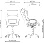 Кресло поворотное DELTA ANYFIX CHR68 SORO-93