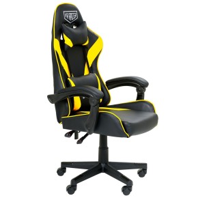 Крісло VR Racer Dexter Djaks чорний/жовтий (553935)