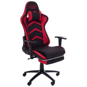 Крісло AMF VR Racer Textile Craft чорний/червоний (553945)