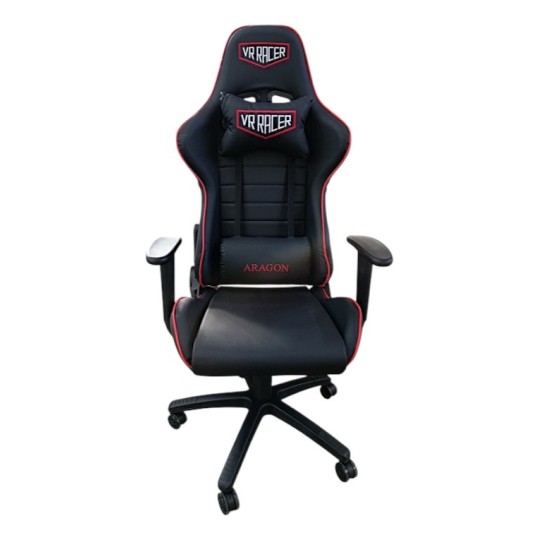Кресло геймера AMF VR Racer Original Aragon черный/красный (555293)