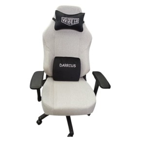 Кресло геймера AMF VR Racer Textile Darrius серый (555571)
