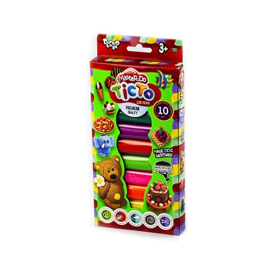 Тісто для ліплення Danko Toys Master Do 10 кольорів TMD-02-02