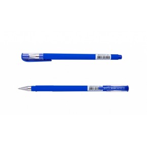 Ручка гелевая FOCUS RUBBER TOUCH 0,5 мм синие чернила BM.8331-01