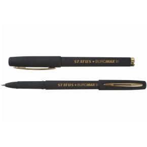 Ручка гелева Buromax Rouber Touch 1.0 мм сині чорнила BM.8337-01