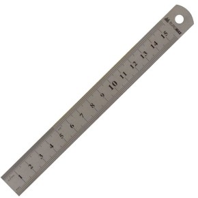 Лінійка Buromax сталева 15 см (BM.5810-15)