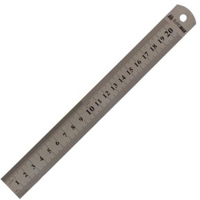Лінійка Buromax сталева 20 см (BM.5810-20)