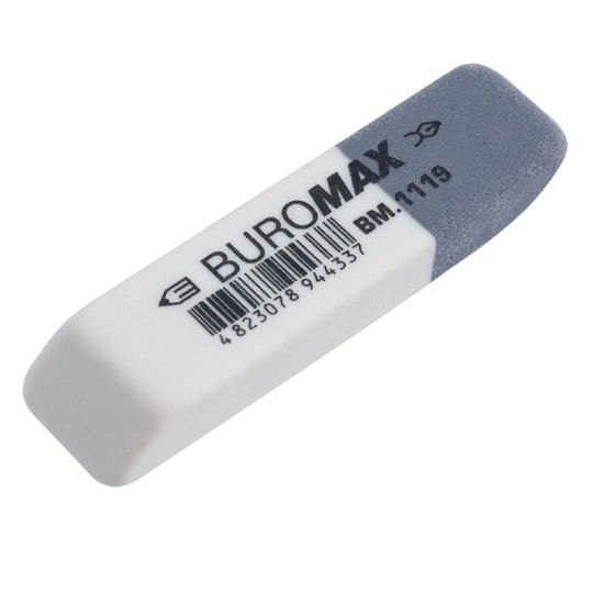 Гумка Buromax з абразивом 55х14х8 мм (BM.1119)