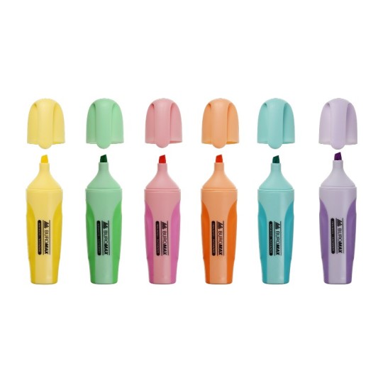 Набор текстовых маркеров Buromax Pastel 6 штук (BM.8905-96)