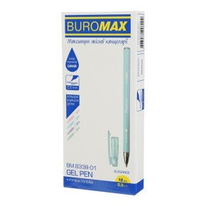 Ручка гелевая Buromax Elegance Микс (BM.8338-01)