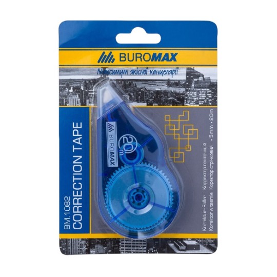 Корректор Buromax ленточный 5 мм 20 м (BM.1082)