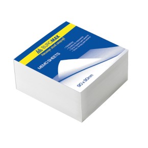 Блок паперу для нотаток Buromax 90х90 мм склеєний (BM.2214)