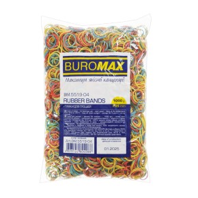 Резинки для денег Buromax ассорти 25 мм (BM.5519-04)