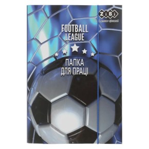 Папка для праці ZiBi Kids Line Football А4+ на гумках 30х21.2х2.8 см (ZB.14914)