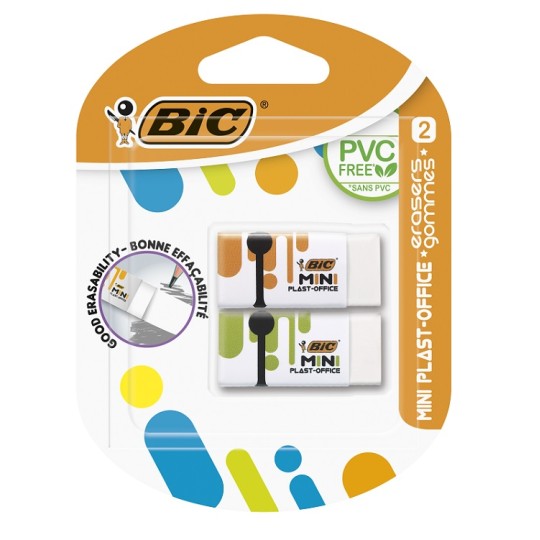 Набір гумок BiC Пласт Офіс Мінi 2 штуки (bc927858)