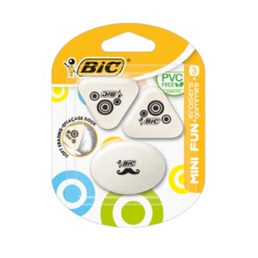 Набор резинок BiC Мини фан 3 штуки (bc927870)