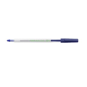 Ручка масляная BIC Round Stic Eco синяя (bc948727)