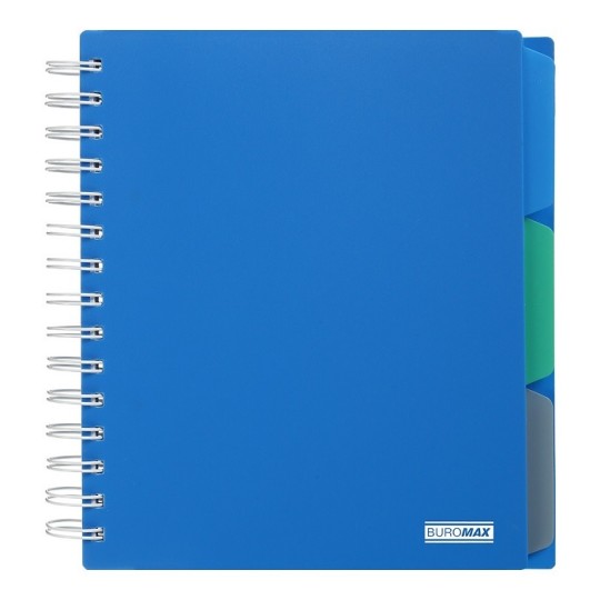 Тетрадь на пружине Buromax Classic В5 120 листов клетка (BM.24355911-02)
