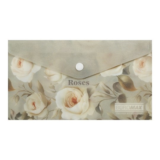 Папка-конверт Buromax Arabeski DL на кнопке (BM.3853-20)
