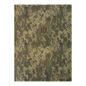 Папка пластиковая Buromax Military А4 на резинках (BM.3908-04)