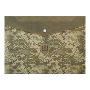 Папка-конверт Buromax Military А4 на кнопке (BM.3943-04)