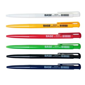 Ручка шариковая Jobmax Base 0,7 мм черная (BM.8205-02)