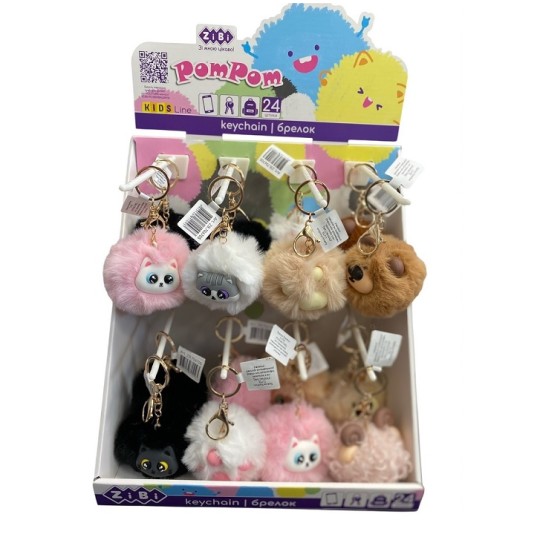 Брелок PomPom Cutie мех (ZB.706705)