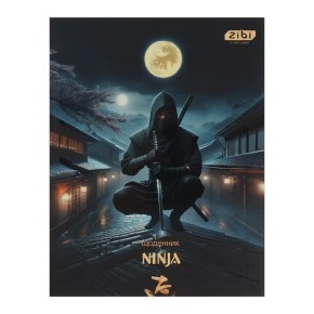 Дневник школьный ZiBi Kids Line Ninja A5+ 40 листов (ZB.13900)