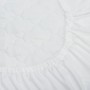 Наматрасник Viluta стеганный с бортами микрофибра 200х90х25 см белый