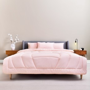Набор постельного белья Oasis Ideia с одеялом 200х220 см пудра