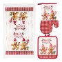 Подарунковий набір для кухні Ardesto Christmas Gingerbread 3 предмети (ART14HGR)