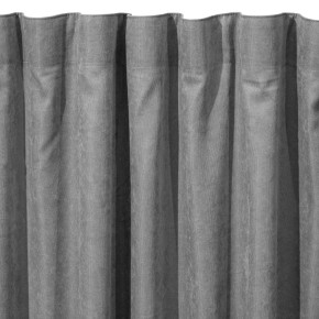 Штора Ardesto 150×270 см микровелюр серая