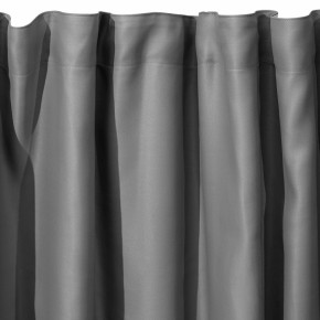 Штора Ardesto 150×270 см блэкаут серая