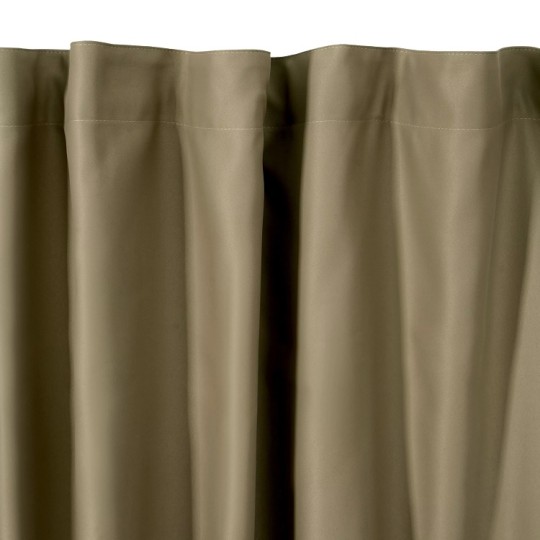Штора Ardesto 150×270 см блэкаут бежевый тёмный