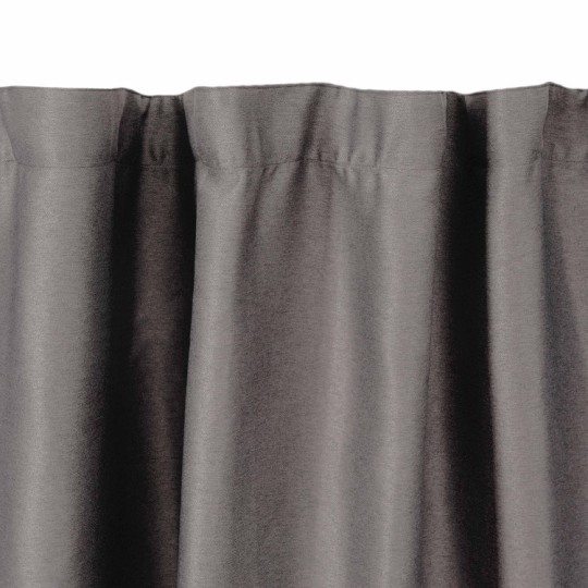 Штора Ardesto 150×270 см блэкаут рогожка коричневая