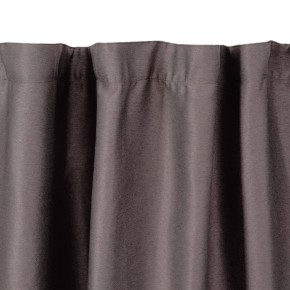 Штора Ardesto 150×270 см блэкаут микровелюр коричневая