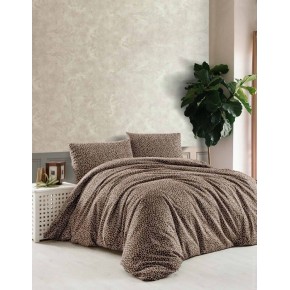 Комплект постільної білизни Viluta Cotton Collection Фланель Євро Мікс