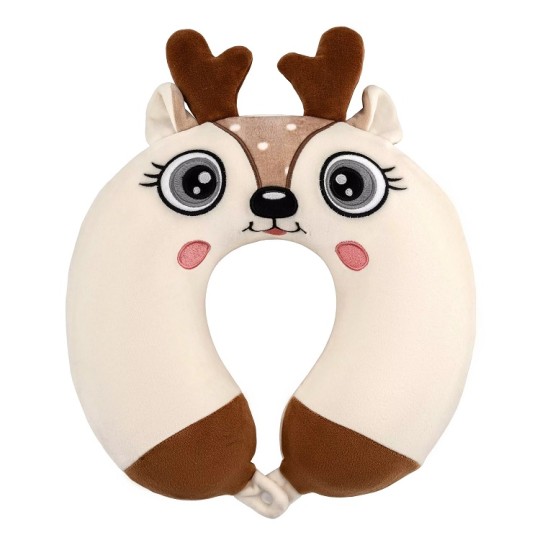 Подушка для подорожі Ardesto Travel Reindeer 30х30 см (ART3031NEP)