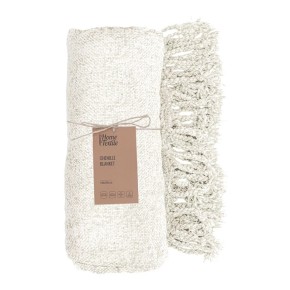 Плед Ardesto Chenille 140х190 см айворі (ART0202CH)