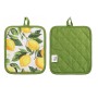 Набор прихваток Ardesto Sicilian lemons 2 штуки 18х20 см 18х30 см зеленый (ART14LM)