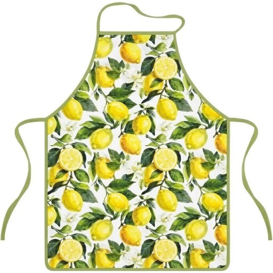 Фартук Ardesto Sicilian lemons 60х80 см зеленый (ART12LM)