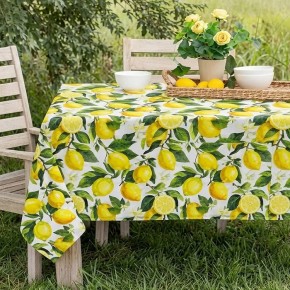 Скатерть Ardesto Sicilian lemons 140х180 см зеленый (ART08LM)