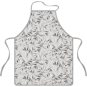 Фартук Ardesto Leaves Grey 60х80 см серый (ART12GL)