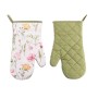 Набор прихваток Ardesto Spring flowers 2 штуки 18х20 см 18х30 см белый (ART14FL)