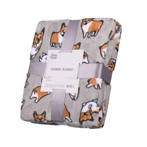 Плед Ardesto Flannel 160х200 см коргі (ART0109PB)