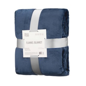 Плед Ardesto Flannel 160х200 см синій темний (ART0219SB)