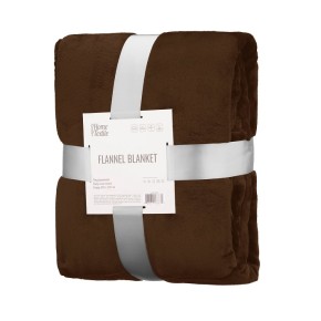 Плед Ardesto Flannel 200х220 см коричневий (ART0218SB)