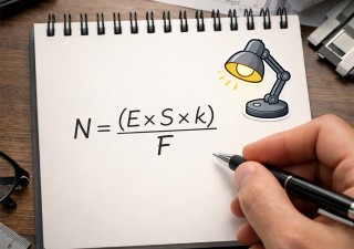 Як розрахувати кількість світла для освітлення кімнати?