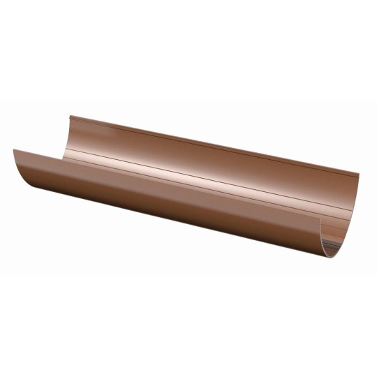 ЕВРО Желоб дл. 2м глубокий коричневый (11000)